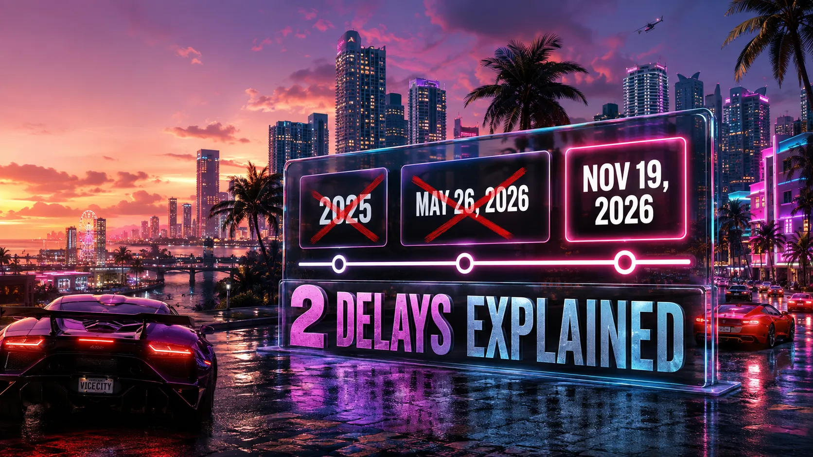 GTA 6 Delay History & Timeline